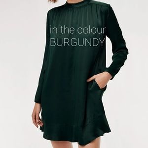 ARITZIA LITTLE MOON Honeysuckle Shift Dress pocket